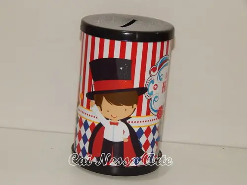 20 Cofres Personalizado Circo