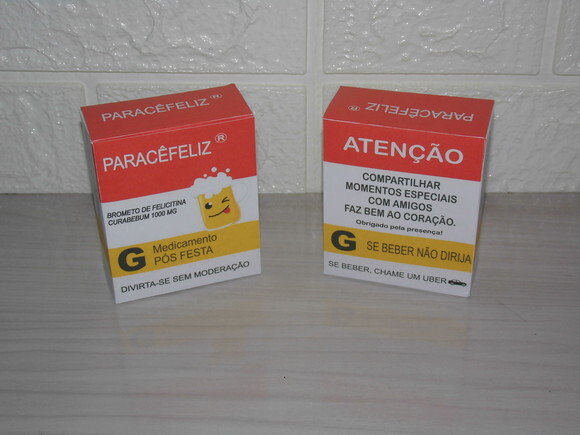 20 Caixas para Kit Ressaca - Pronta Entrega