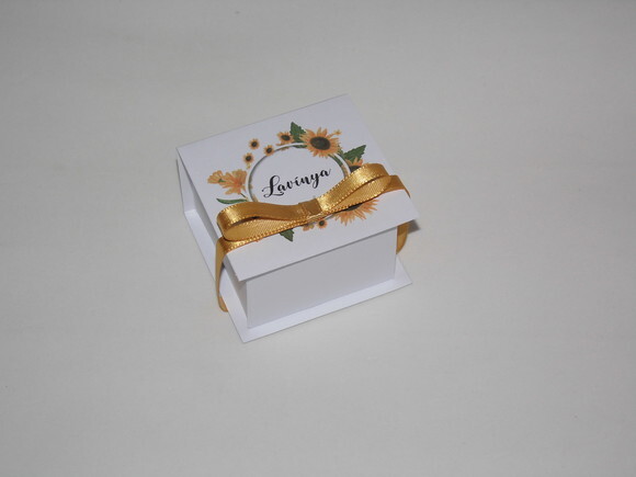 Caixa com Laço Especial para Bem Casados/bem Nascido