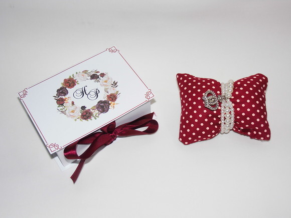 Caixa Convite para Daminha com Pulseira / Corsage