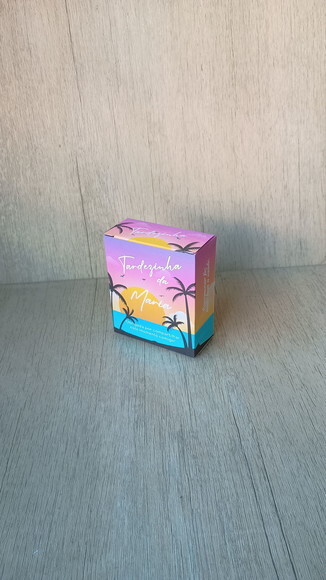Caixa Lembrancinha Festa Tardezinha - Personalizada com Nome