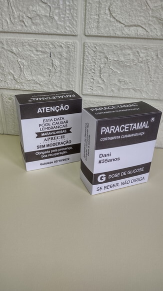 Caixa para Kit Ressaca - Personalizada