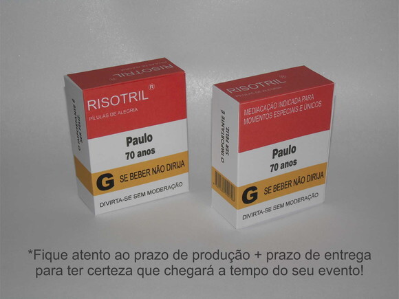 Caixa para Kit Ressaca - Personalizada
