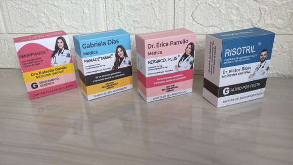 Caixa para Kit Ressaca - Personalizada
