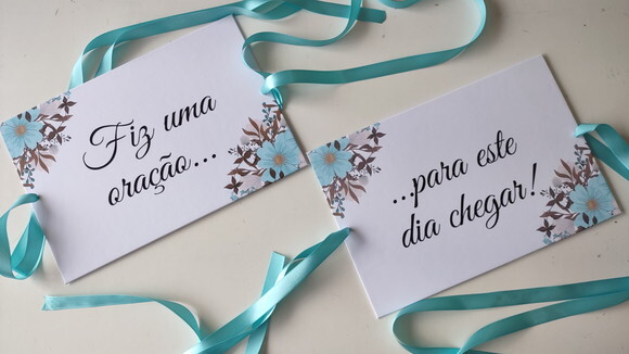 Kit com 2 Plaquinhas para Cadeira dos Noivos