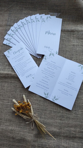 Menu com Agradecimento