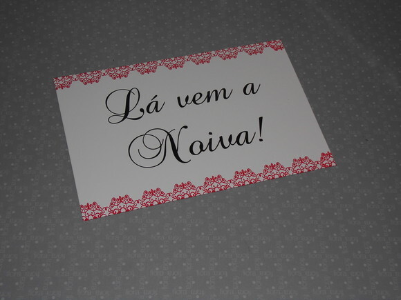 Plaquinha decorativa pequena