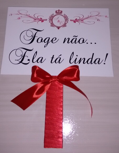 Plaquinhas para Daminhas e Pajem