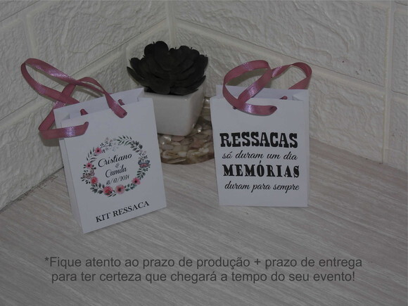 Sacolinha para Kit Ressaca com Alça