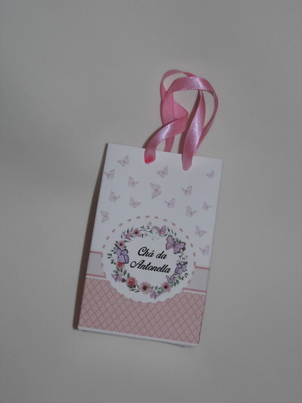 Sacolinha para Lembrancinha - 18 cm Alt x 8 cm Larg x 5 cm