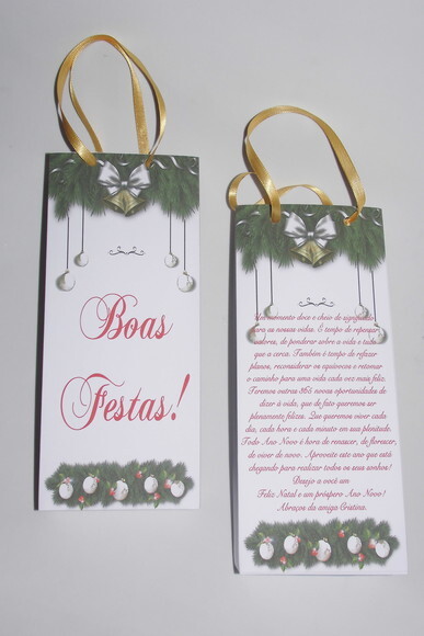 Sacolinha para Lembrancinha - 18 cm Alt x 8 cm Larg x 5 cm