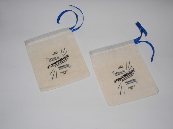 Saquinho de Tecido Algodão para Kit Ressaca - Personalizado