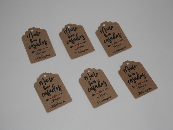 Tag Rustica para Lembrancinhas - Modelo 2