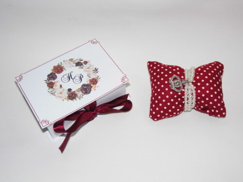 Caixa Convite para Daminha com Pulseira / Corsage