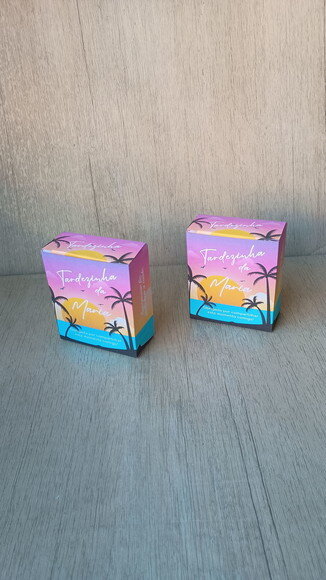 Caixa Lembrancinha Festa Tardezinha - Personalizada com Nome