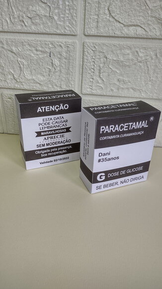 Caixa para Kit Ressaca - Personalizada