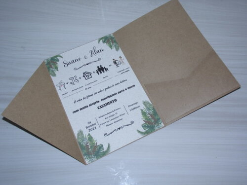Convite com Envelope - 4