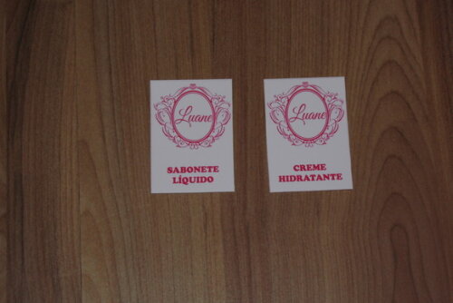 Mini Adesivo para Personalizar Bisnagas e Tubetes