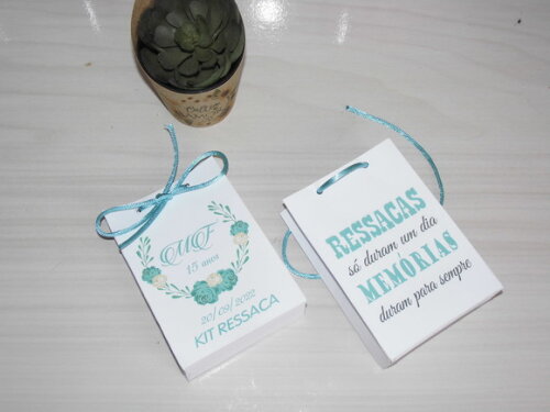 Sacolinha para Kit Ressaca com Laço