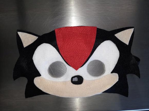 Máscara Feltro Shadow Sonic