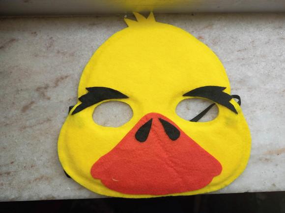 Máscara Feltro Pato