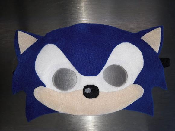 Máscara Feltro Sonic