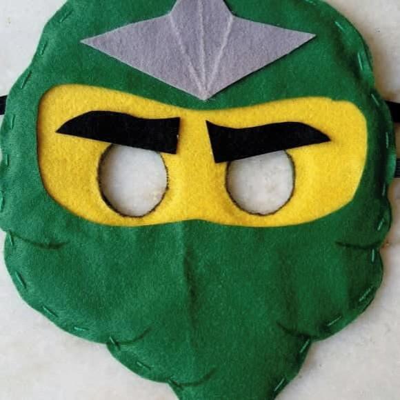 Máscara Feltro Ninjago