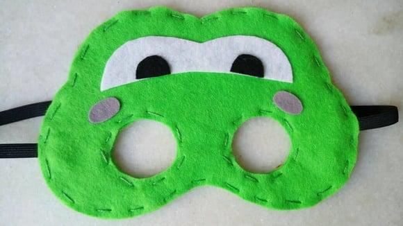 Máscara Feltro Yoshi