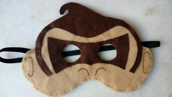 Máscara Feltro Donkey Kong