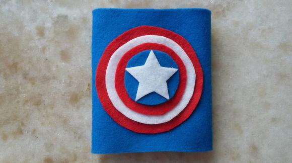BRACELETE FELTRON CAPITÃO AMÉRICA