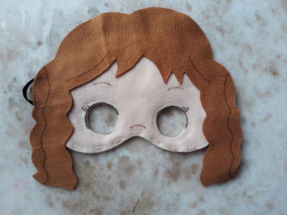 Máscara Feltro Hermione