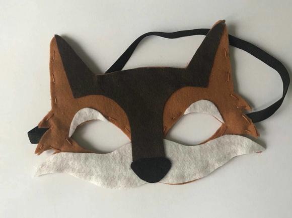 Máscara Feltro Lobo