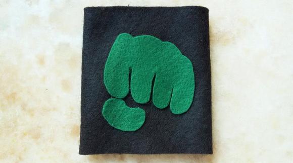 BRACELETE FELTRO HULK