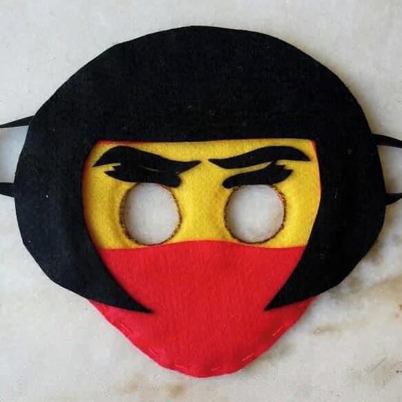 Máscara Feltro Ninjago