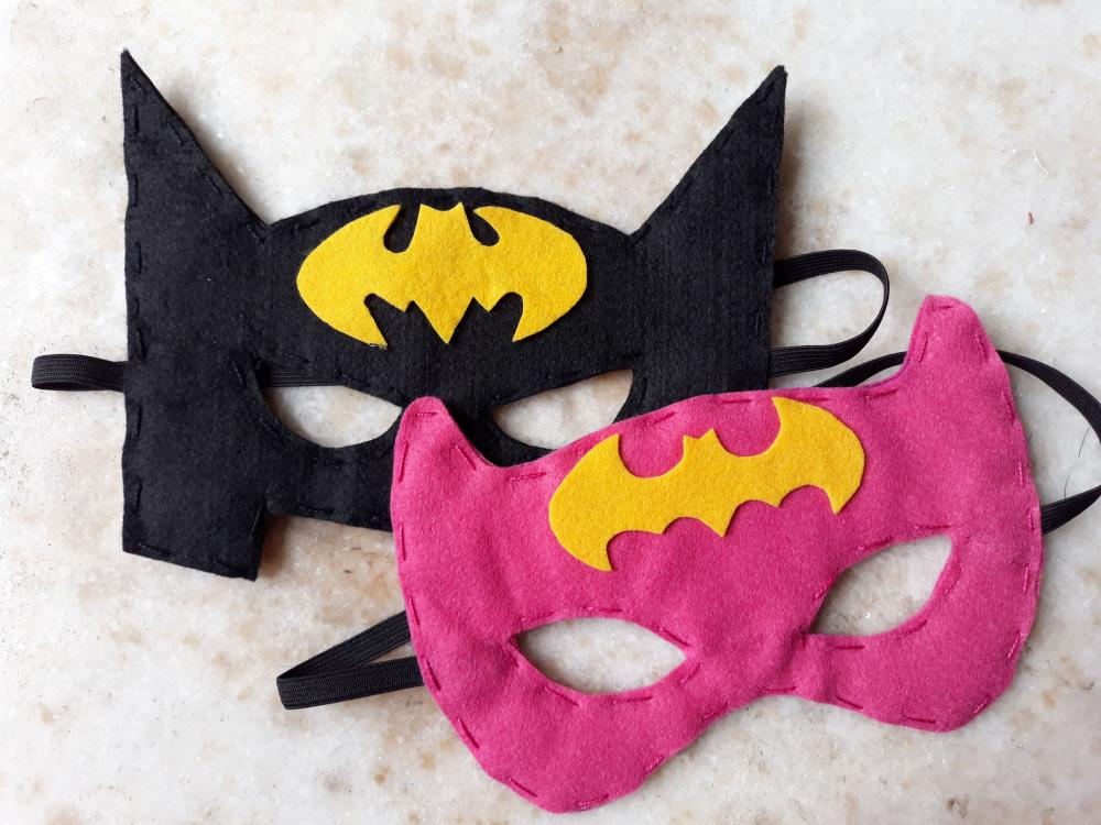 Máscara Feltro do Batman