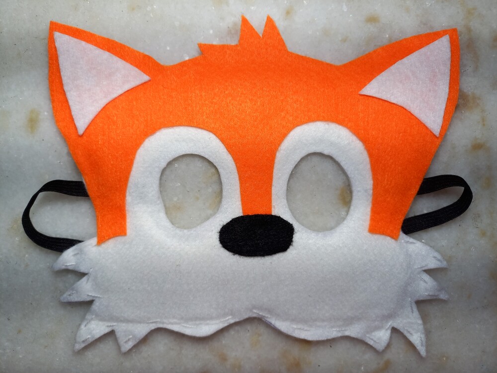 MÁSCARA DE FELTRO SONIC