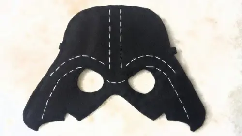 Máscara Feltro Darth Vader