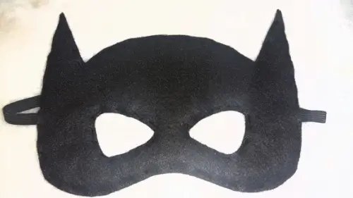 Máscara Feltro Batman