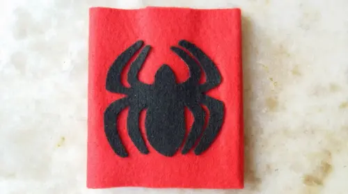 BRACELETE FELTRO HOMEM ARANHA