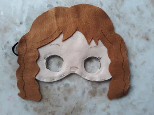 Máscara Feltro Hermione