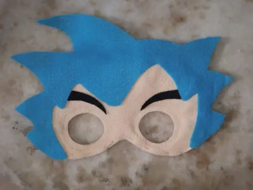 Máscara Feltro Dragon Ball Z Goku