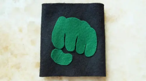 BRACELETE FELTRO HULK