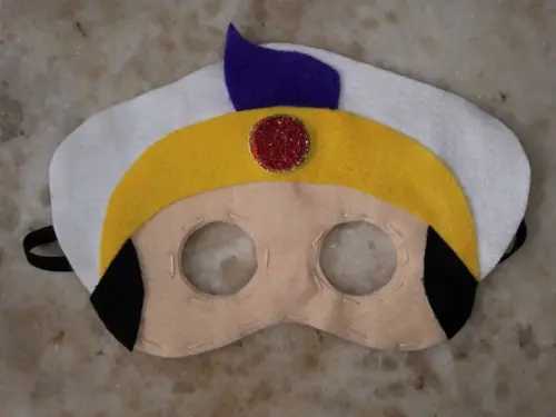 Máscara Feltro Aladdin