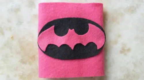 BRACELETE FELTRO BATGIRL