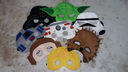 Máscara Feltro Stormtrooper
