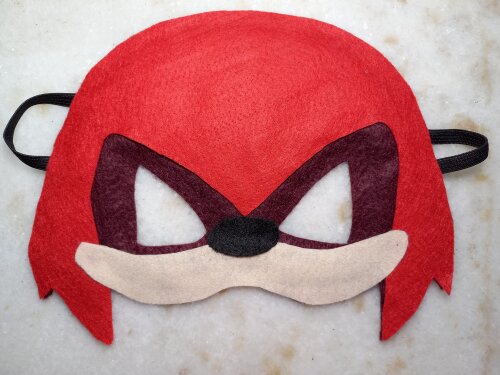 MÁSCARA DE FELTRO SONIC