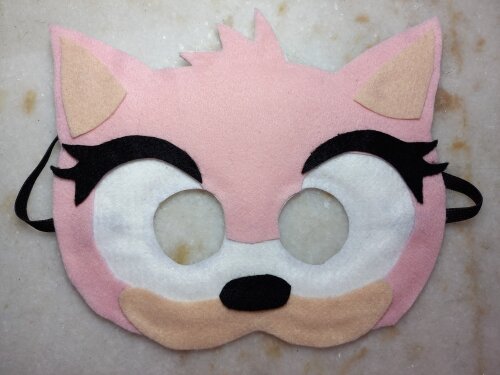 MÁSCARA DE FELTRO SONIC
