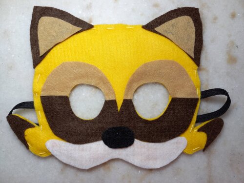 MÁSCARA DE FELTRO SONIC