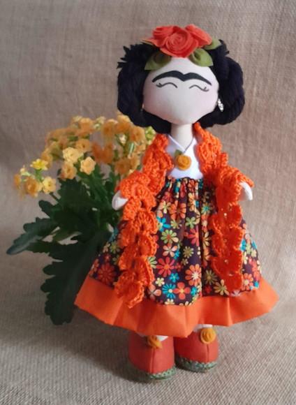 Boneca Frida Kahlo