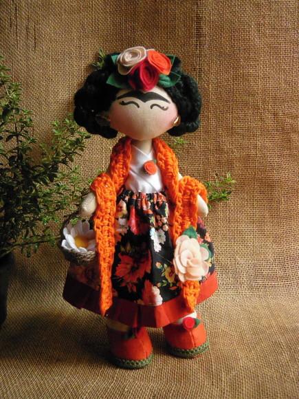 Boneca Frida Kahlo